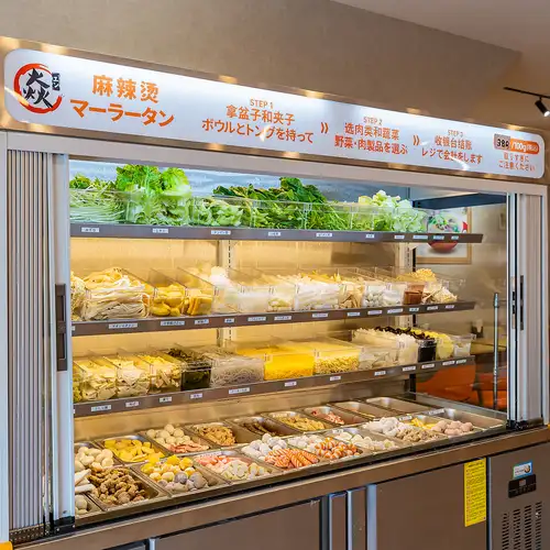好きな具材をチョイス◎