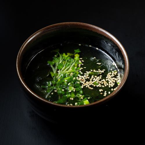Wakame soup
