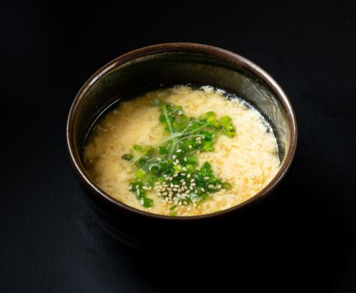 Egg soup