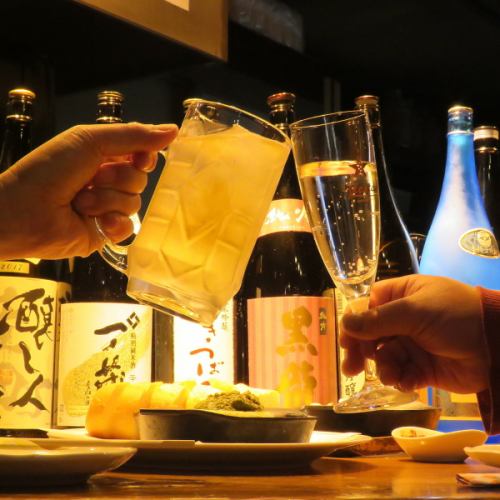 豊富なドリンク