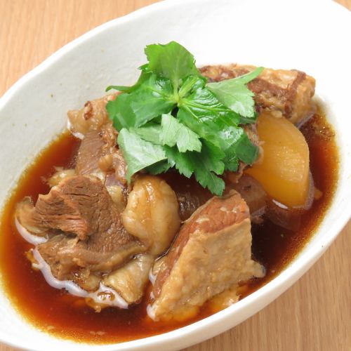 Special beef tendon radish stew