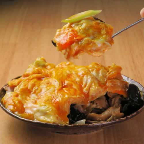 きくらげ卵炒め