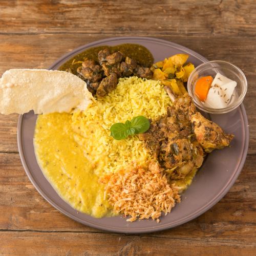 Sri Lankan curry is exquisite!
