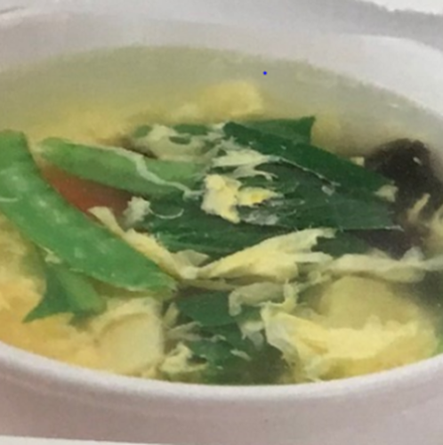 계란 야채 수프 / 옥수수 수프 / 표고버섯 수프