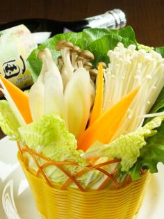 Additional ingredients ■Vegetable cabbage/Chinese cabbage