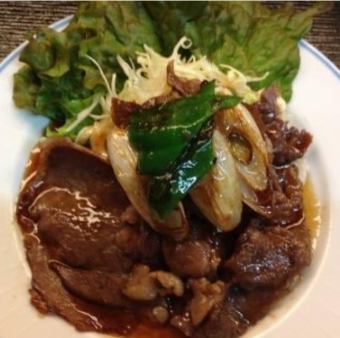 牛肉の薄焼き