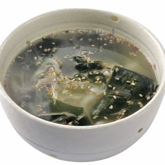 裙帶菜烏龍麵