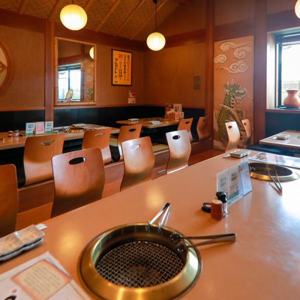 The spacious sunken kotatsu table is great for families with children, and there is a rich children's menu! You can enjoy yakiniku with your family. We are also waiting for reservations for various banquets.Please feel free to contact the store.