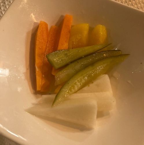 ピクルス盛り合わせ