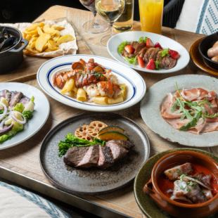 【早期予約特典・飲み放題付】シェフズプラン