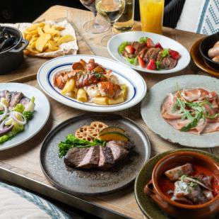 【早期予約特典・飲み放題付】シェフズプラン