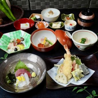 ☆Lunch menu Seasonal set meal Kyozakura