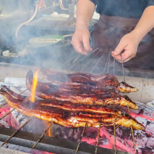 ◆一年中、国産のうなぎを愉しめる