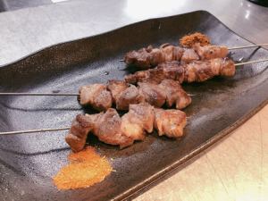 ラム串2本