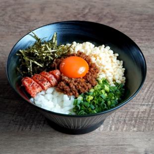 Mentaiko mixed udon
