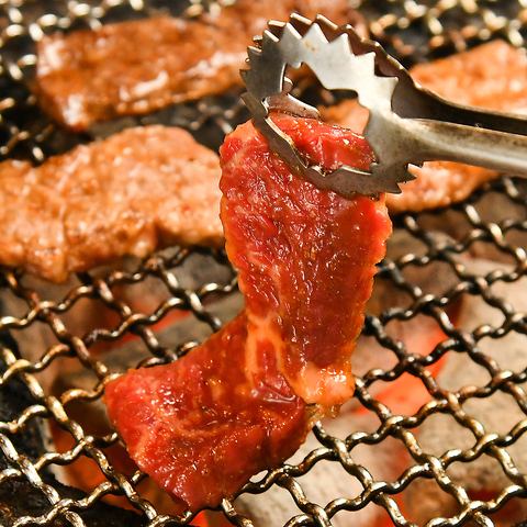 こだわりの七輪炭火焼き