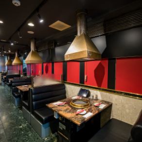 【4名掛けテーブル席】職場の同僚や上司や部下との飲み会におすすめです♪