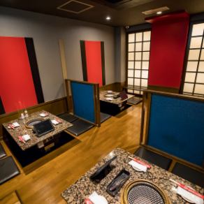 【4名掛け掘り炬燵席】ご家族や友人同士の集まりにぴったり。程よい広さで和やかな宴会を楽しめます♪