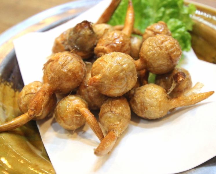 クワイの唐揚げ