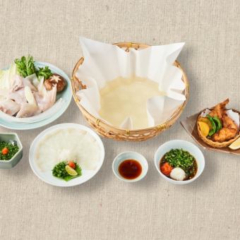 终于到了！最受欢迎的醍醐炸鸡套餐可以外带♪◎4道菜套餐◎