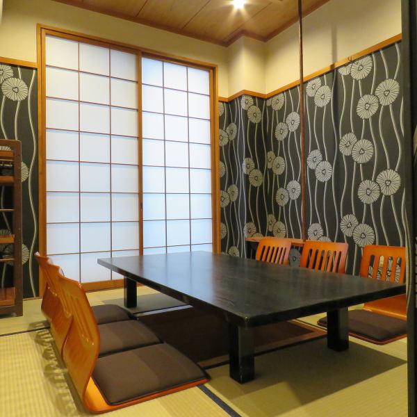 《We recommend Yamaken for banquets!》We have 2 completely private rooms.We can accommodate up to 20 people.It is perfect for a variety of banquets, from dinner parties with friends and family to drinking parties with company colleagues.