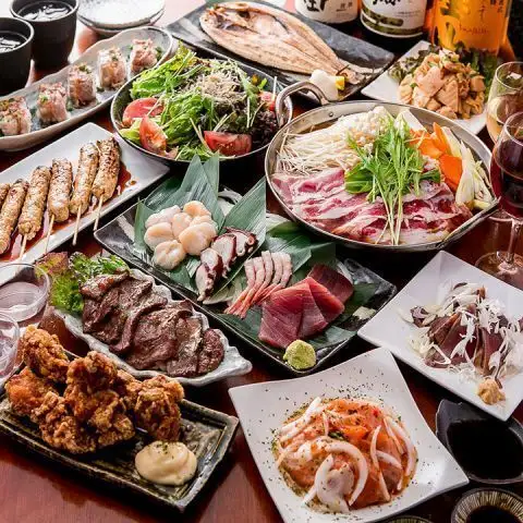 想像を超えた和食料理の数々をご提供致します！
