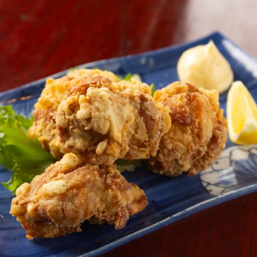 海老真丈香り揚げ/若鶏の唐揚げ