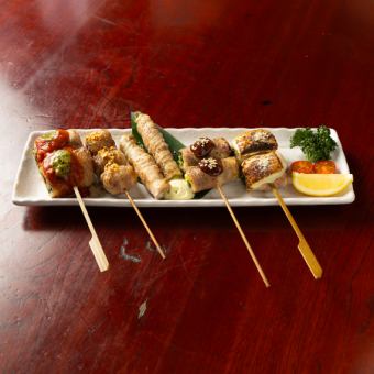 망설이면 이것! 꼬치 구이 오마카세 다섯