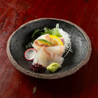 진 도미 / 연어 / 아오리이카 각