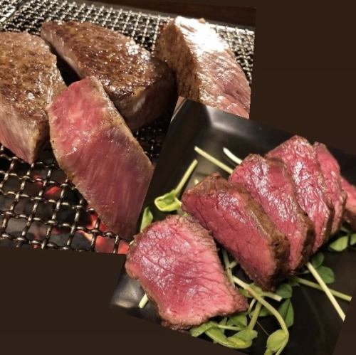 焼き上げた塊焼きをご堪能