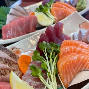 【2H飲み放題付】新鮮な海鮮を使用♪至極の逸品達が勢揃い◎おすすめコース5,000円（税込）