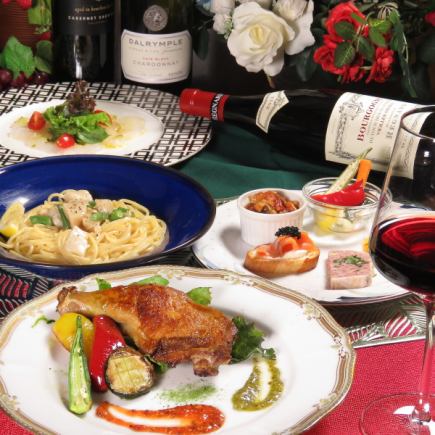 【12월 23・24・25일 한정】 소중한 날에 SORA 스페셜 코스 무제한 8,000엔(부가세 포함)