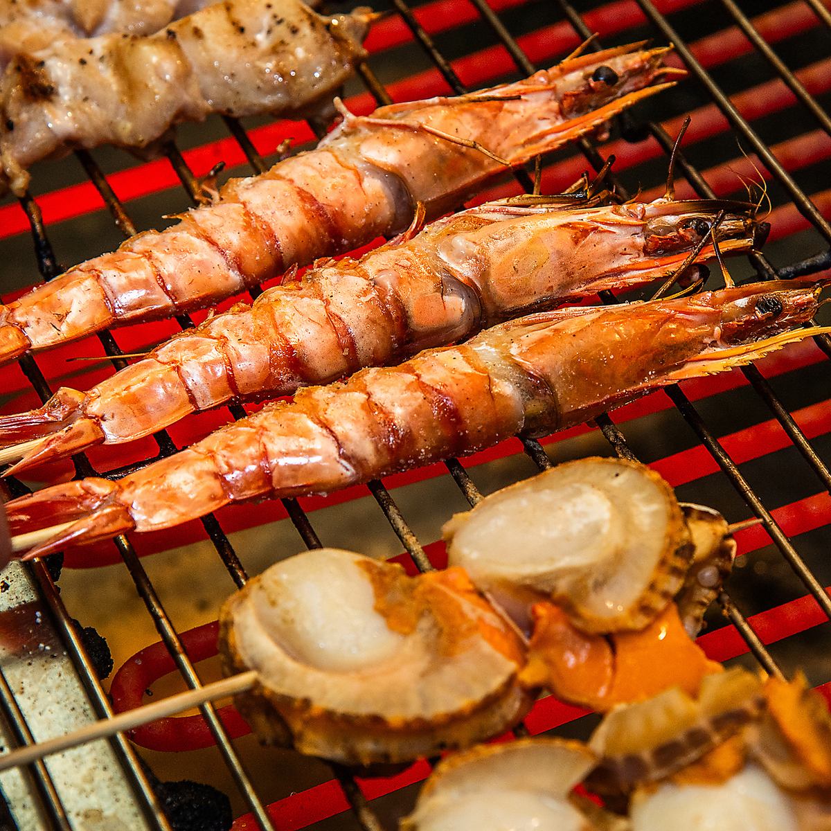 市場で仕入れた卸したての海鮮をお楽しみいただけます♪