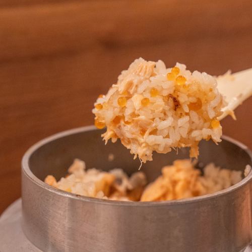 最後可以做成日式高湯茶泡飯,或是做成飯糰帶回家。