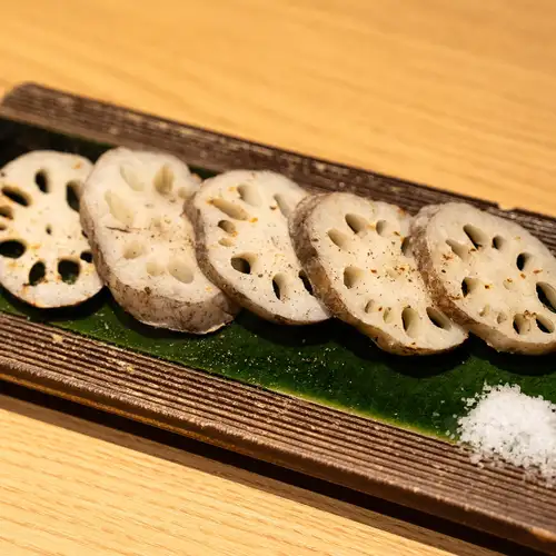 生莲藕片 ~盐焗莲藕片~