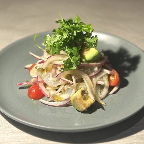 Red sea bream ceviche