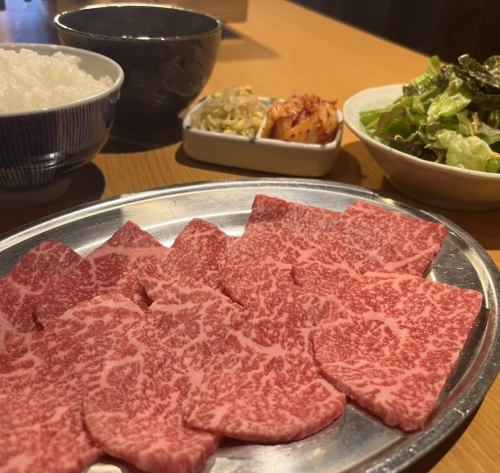 里脊肉薄片套餐