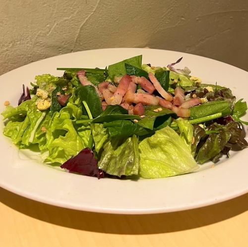 Spinach and Bacon Salad ~Mimosa Style~