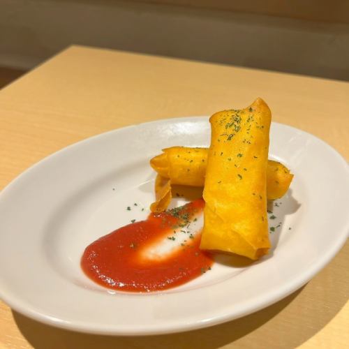 Quattro cheese fritters