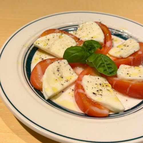 Tomato and Mozzarella Caprese