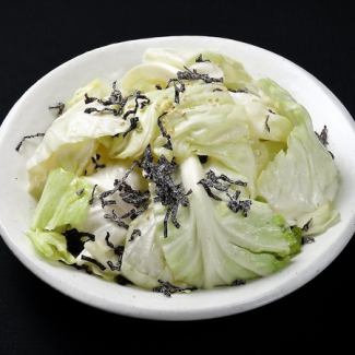 鹽漬海帶白菜