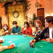 [Includes game chips 3000$] ``Amusement casino experience course'' with approximately 100 types and 120 minutes of all-you-can-drink 3500 yen