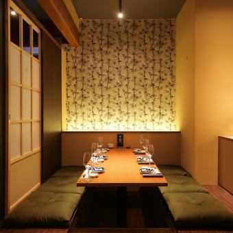 We have private room seats where you can relax slowly ☆