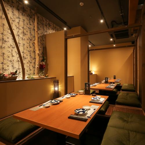 Japanese space: private room with sunken kotatsu