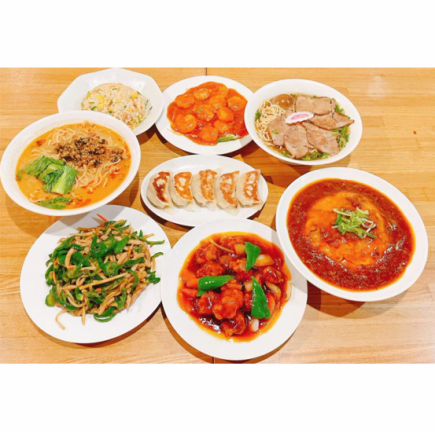 100品より選べる食べ放題＋飲み放題 120分3,580円(税込）