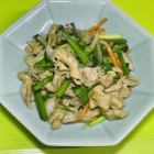 酢豚/ホルモンとニラ炒め