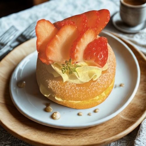 ドーナツショートケーキ~シャインマスカット~