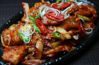 Hot plate gochujang barbecue