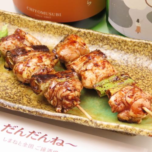 【大山どりの焼き鳥】