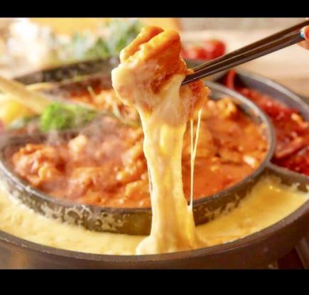 メインが自家製たれのチーズダッカルビ!タタキ、ケジャンの贅沢コース2時間飲み放題付き6000円